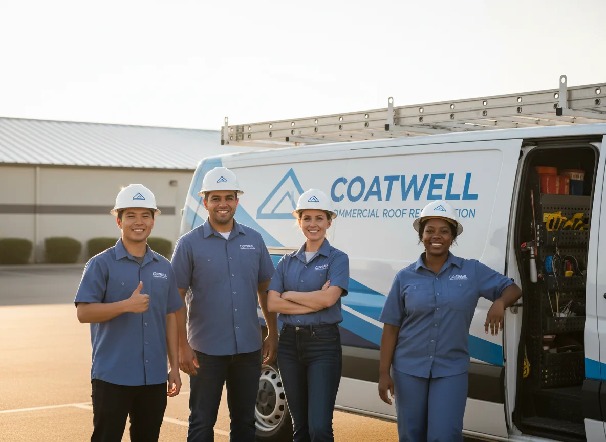 Commercial roof coating company in Whiting, VT